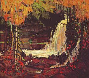 TomThomson-Woodland-Waterfall-1916